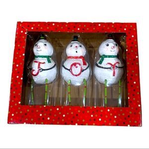 NIB Johanna Parker Joy  Holiday Shelf Sitter Set